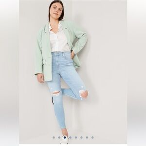 NWT Extra High-Waisted Rockstar 360° Stretch Super-Skinny Jeans